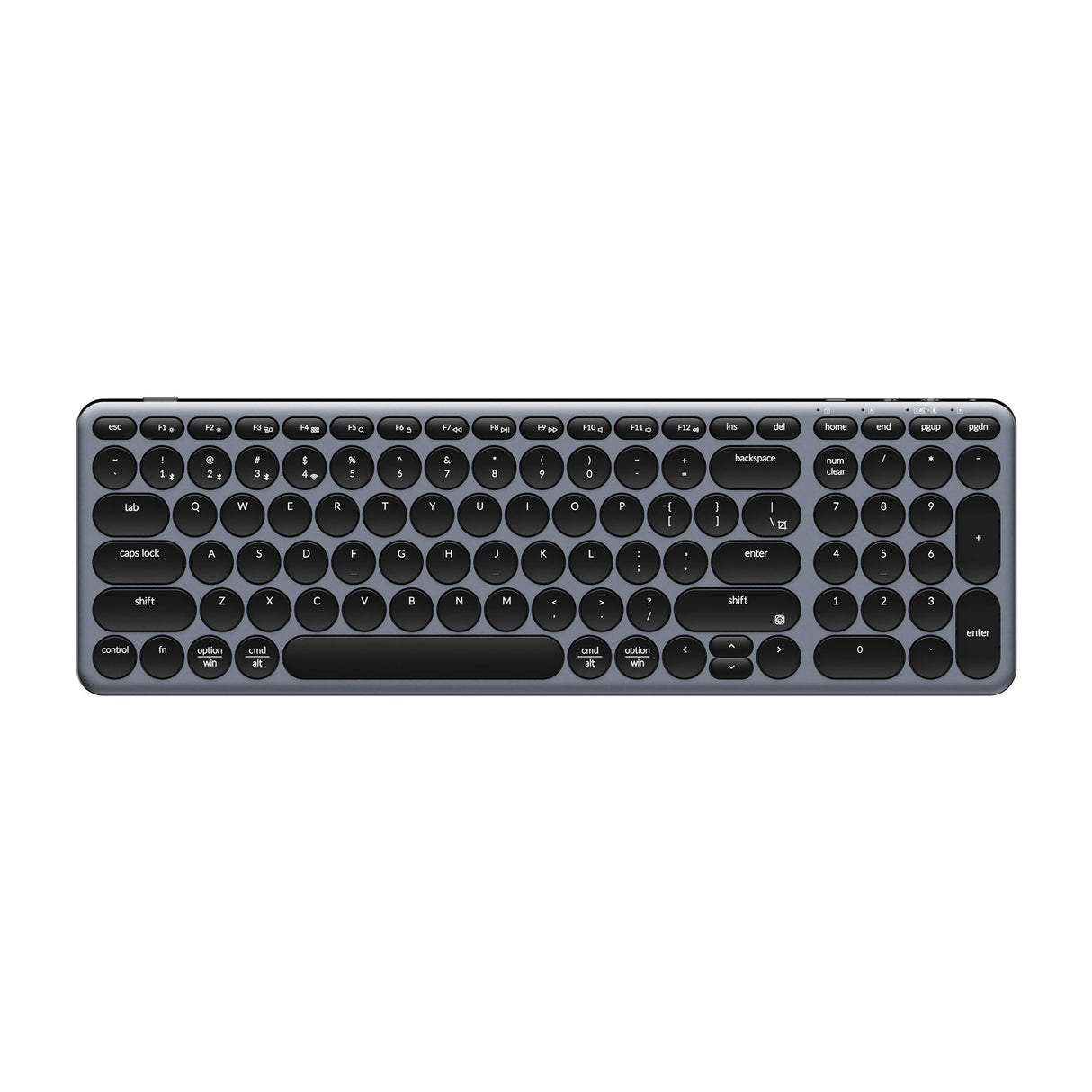 Keychron B4 Pro Ultra-slim Wireless Keyboard Space Gray