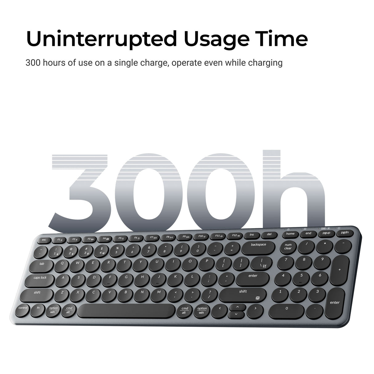 Keychron B4 Pro Uninterrupted Usage Time