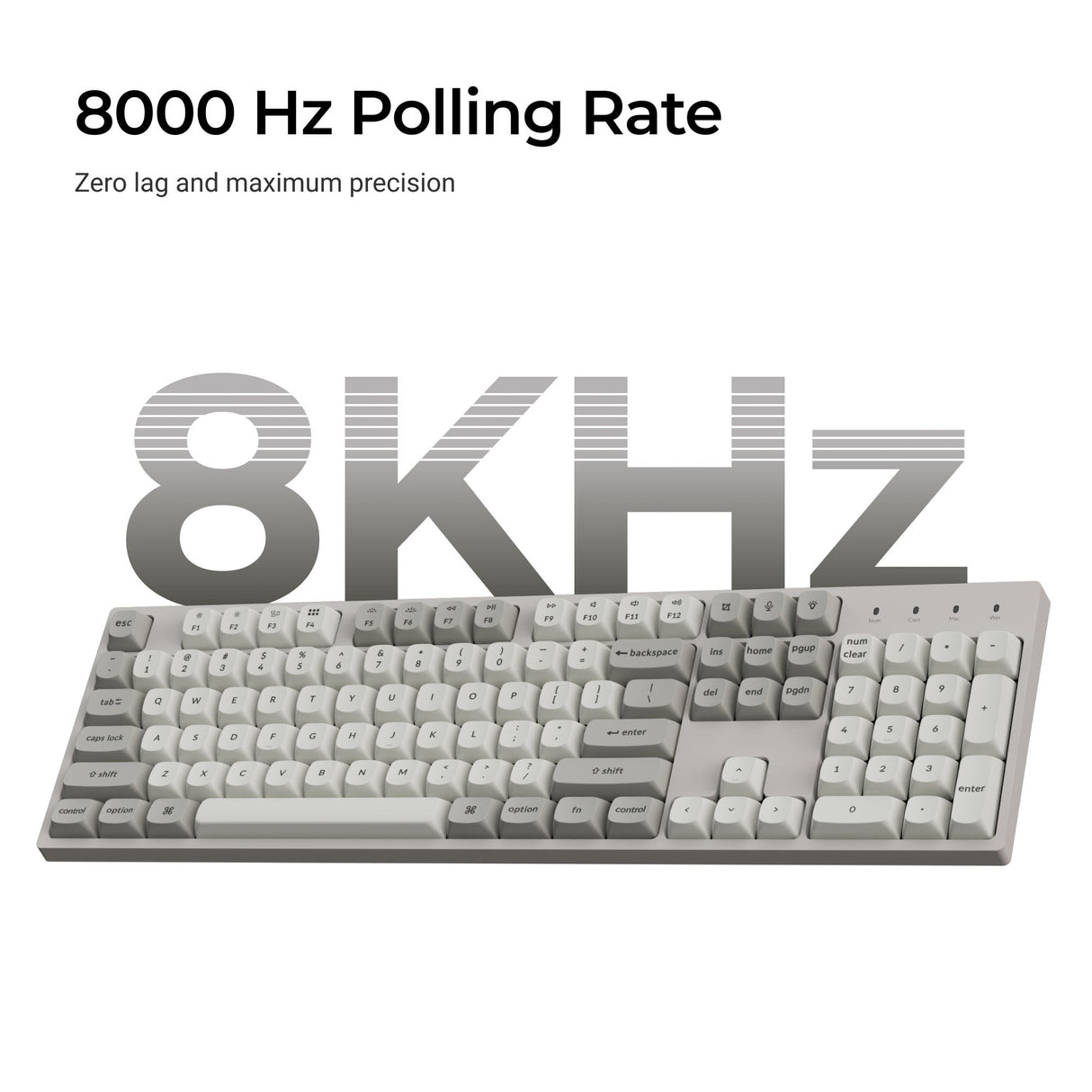 Keychron C2P 8K Polling Rate