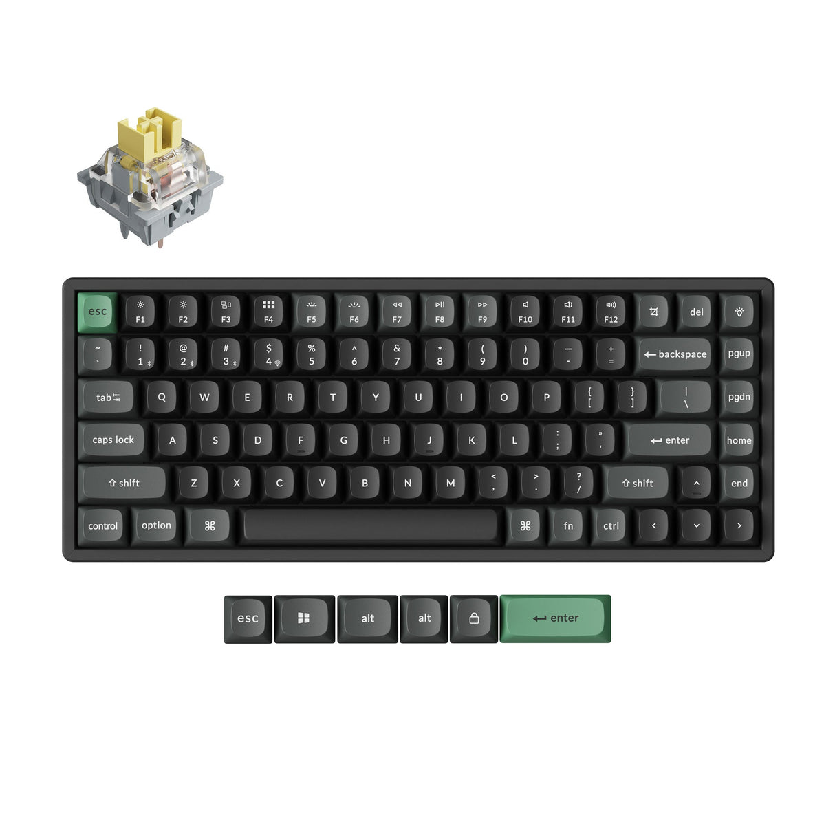 Keychron-K2-Ultra-Features-Apex-Switch-Banana