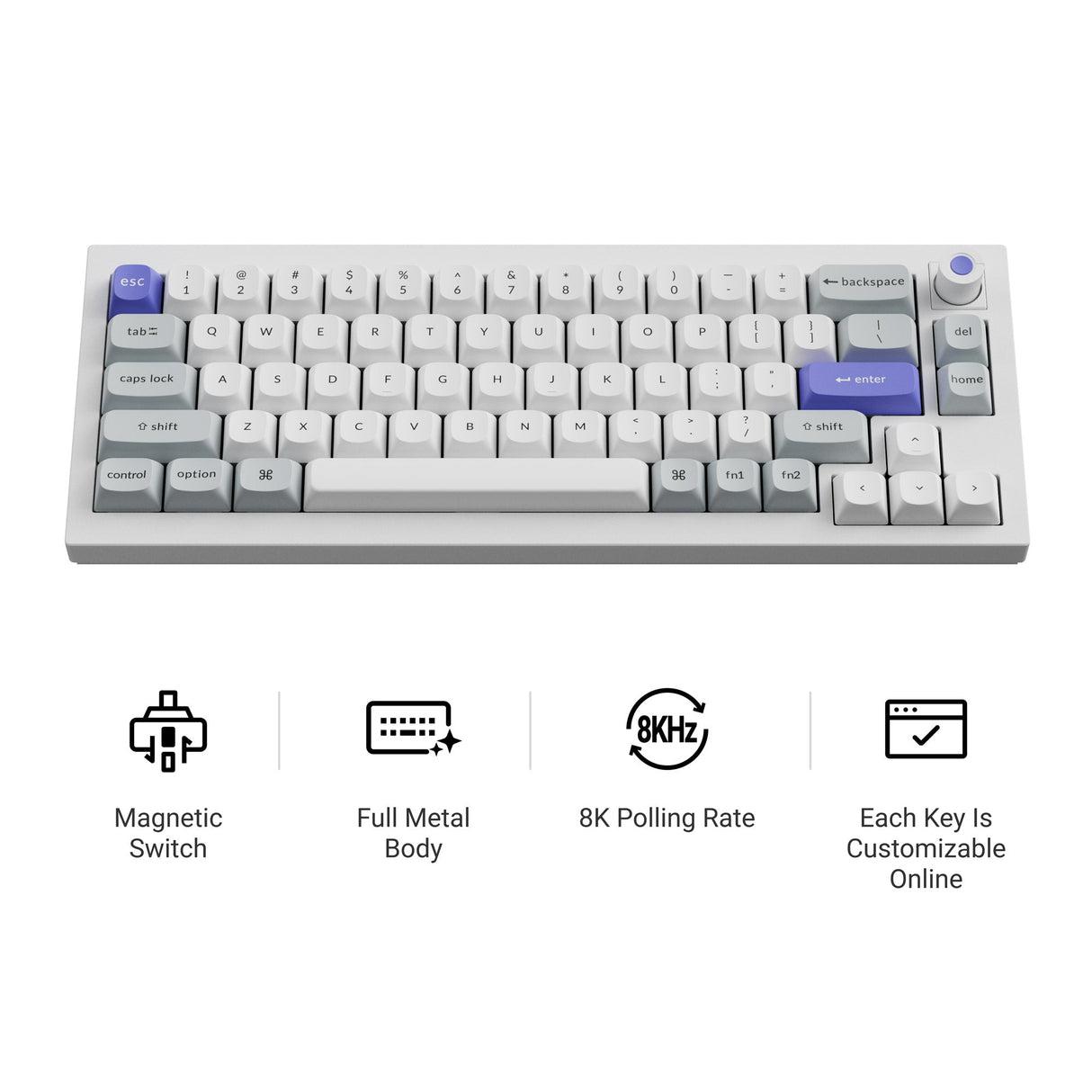 Keychron Q2 HE 8K Iconic Features