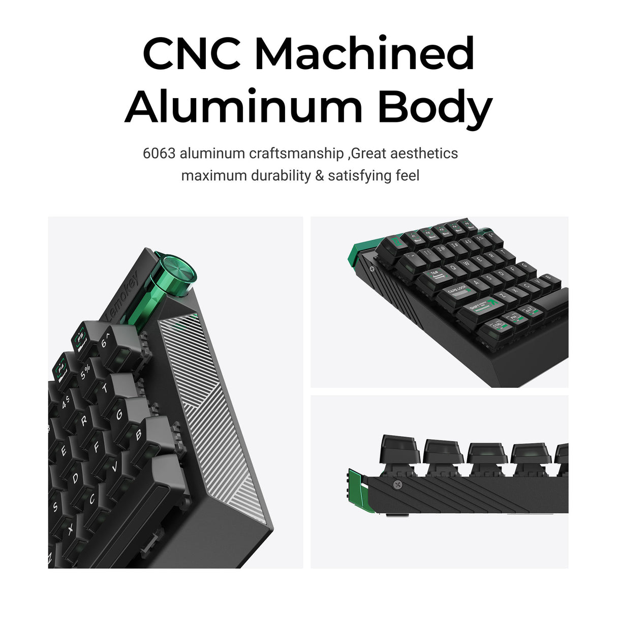 Lemokey - L0 HE One Handed Magnetic Switch Gaming Keyboard