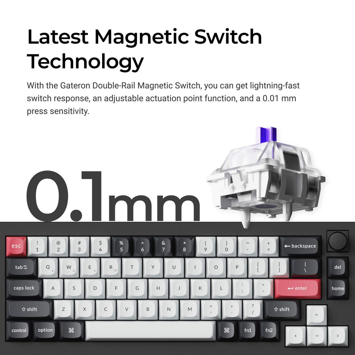 Keychron Q2 HE Gateron Magnetic Switch