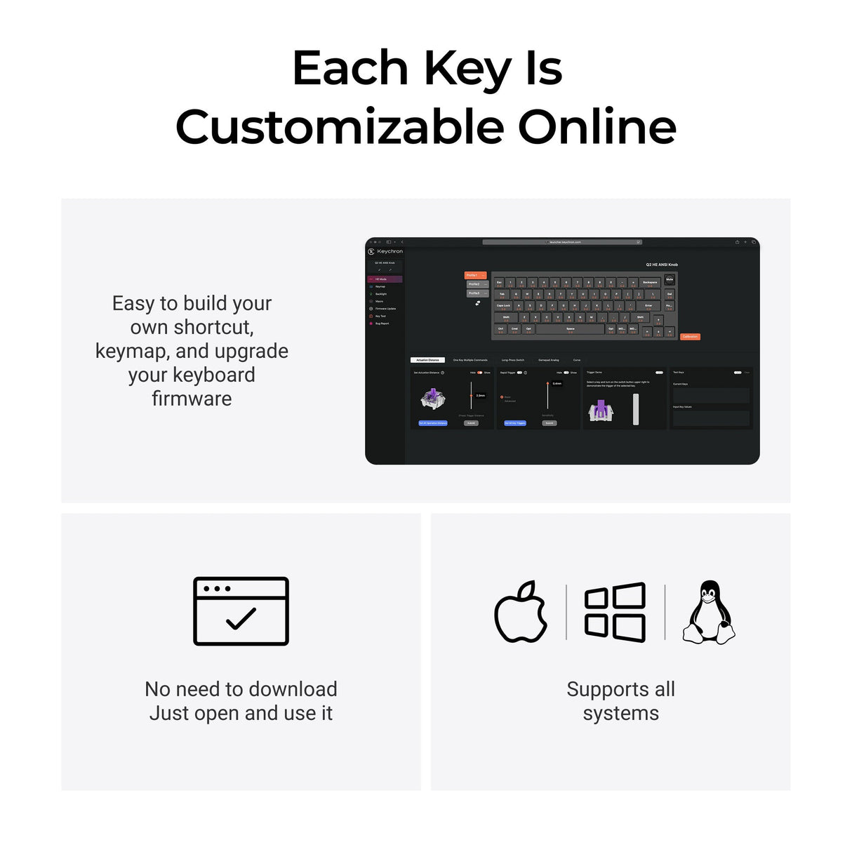 Keychron Q2 HE Launcher Customization