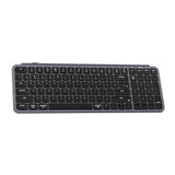 Keychron B2 Pro Ultra Slim Wireless Keyboard 96 Percent Layout for Mac Windows and Android Spae Gray