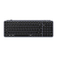 Keychron B2 Pro Ultra Slim Wireless Keyboard 96 Percent Layout for Mac Windows and Android Spae Gray