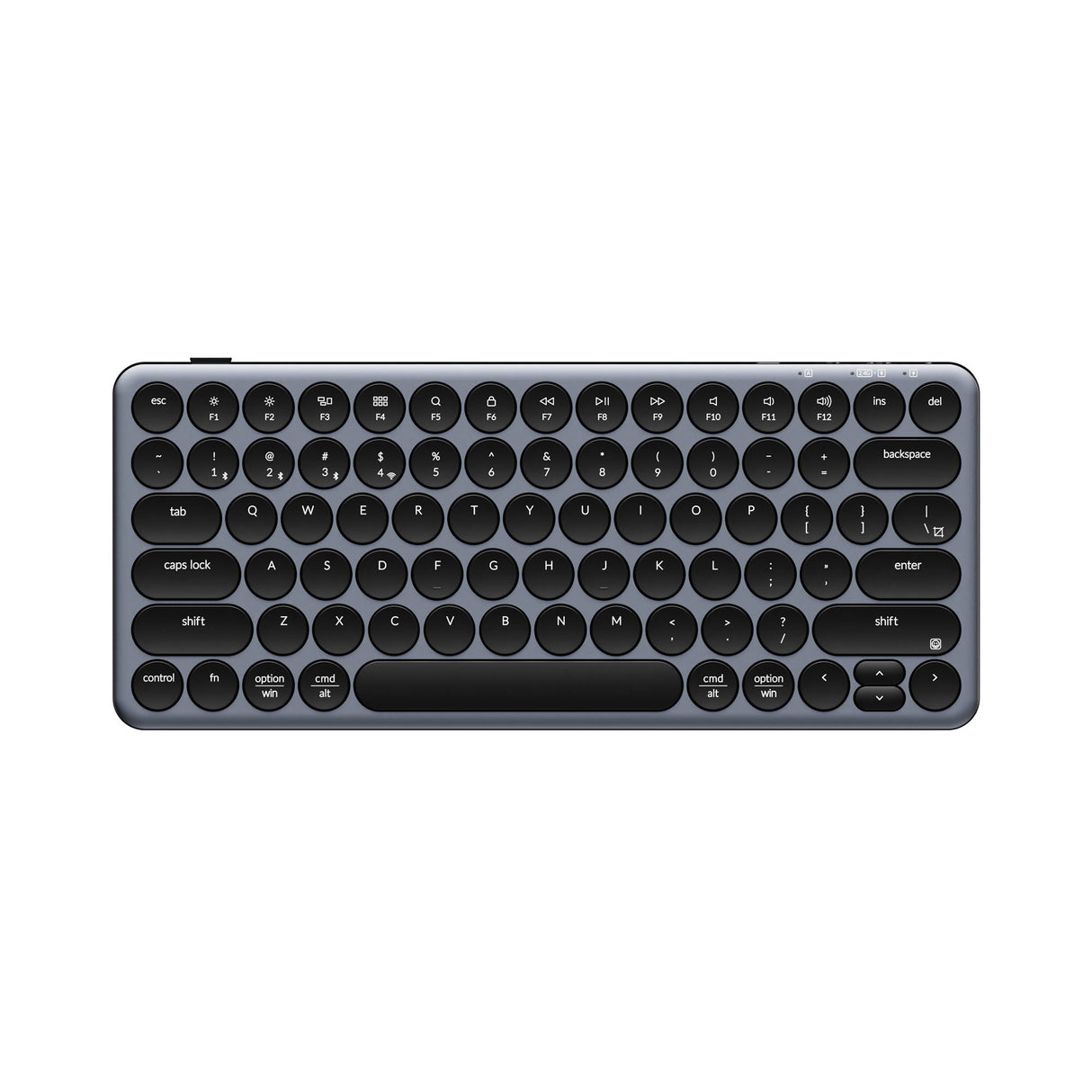 Keychron B3 Pro Ultra-slim Wireless Keyboard - Space Gray