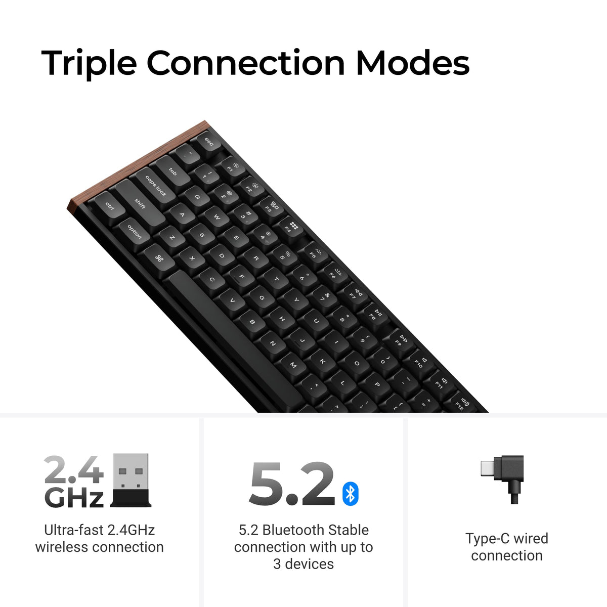 Keychron K1 Ultra 8K Wireless Custom Mechanical Keyboard