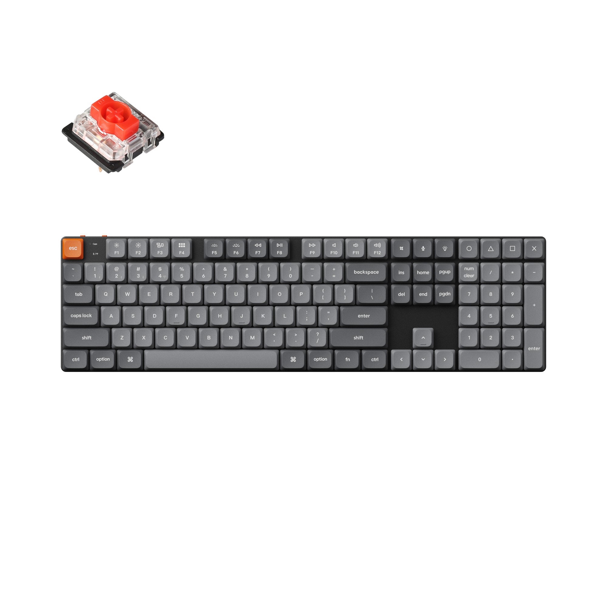 KeychronK5MaxQMK/VIAWirelessCustomMechanicalKeyboard