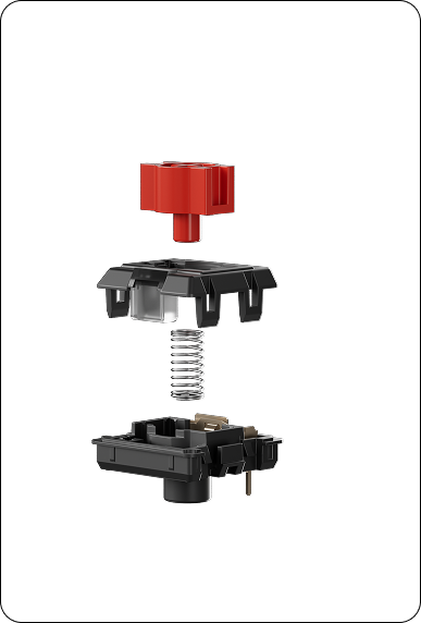 Mechaniczny Switch Milk Pom