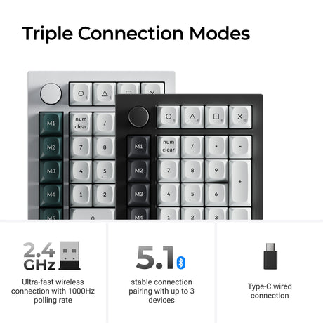 Keychron-Q0-HE-Wireless-Custom-Number-Pad-Triple-Connection-Mode