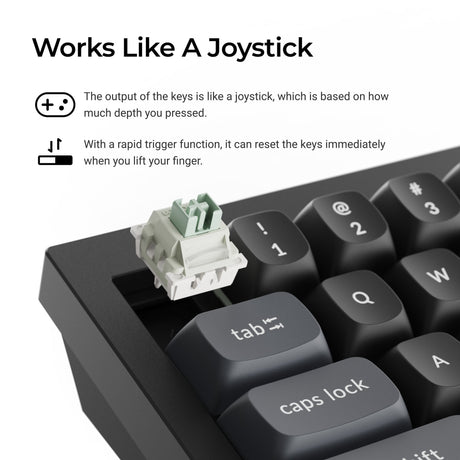 Keychron Q2 HE 8K Magnetic Switch Features