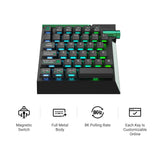 Lemokey - L0 HE One Handed Magnetic Switch Gaming Keyboard