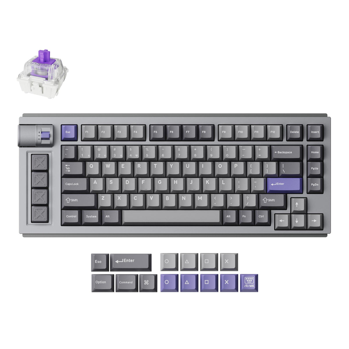 Lemokey L1 HE Wireless Magnetic Switch Keyboard Sliver