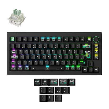 Lemokey L5 HE 8K Custom Gaming Keyboard Cyber ISO-UK layout