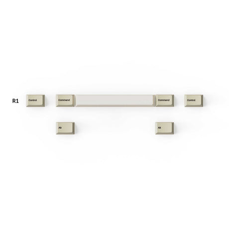 Cherry Profile Double-Shot PBT Full Set Keycaps Camel Winkeyless Layout 
