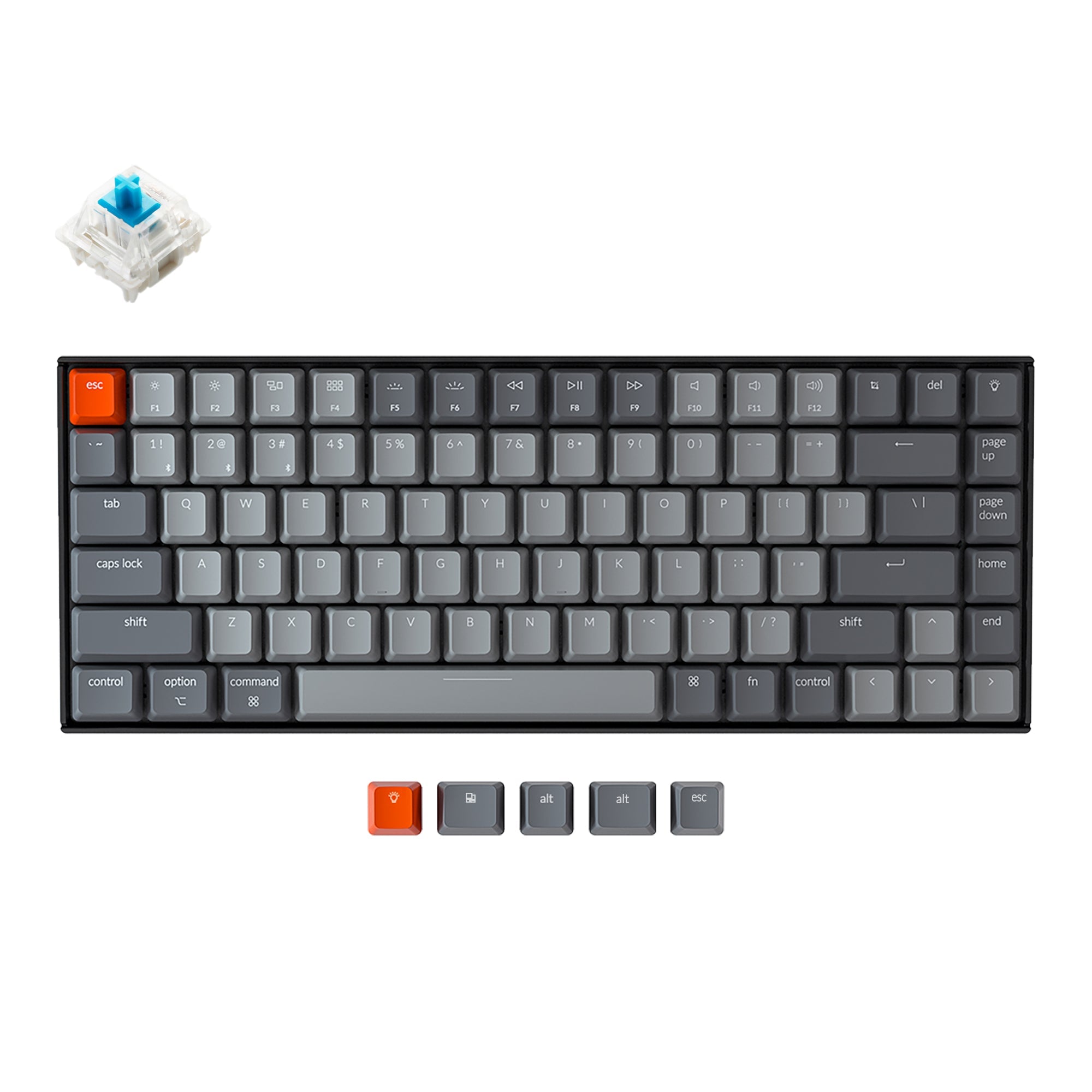 PC周辺機器 Keychron K3 White Backlight Keyboard Keychron K3 ノンバックライト・ワイヤレス・メカニカル